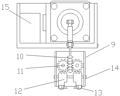 Glove-type interfingered orange auxiliary picking machine