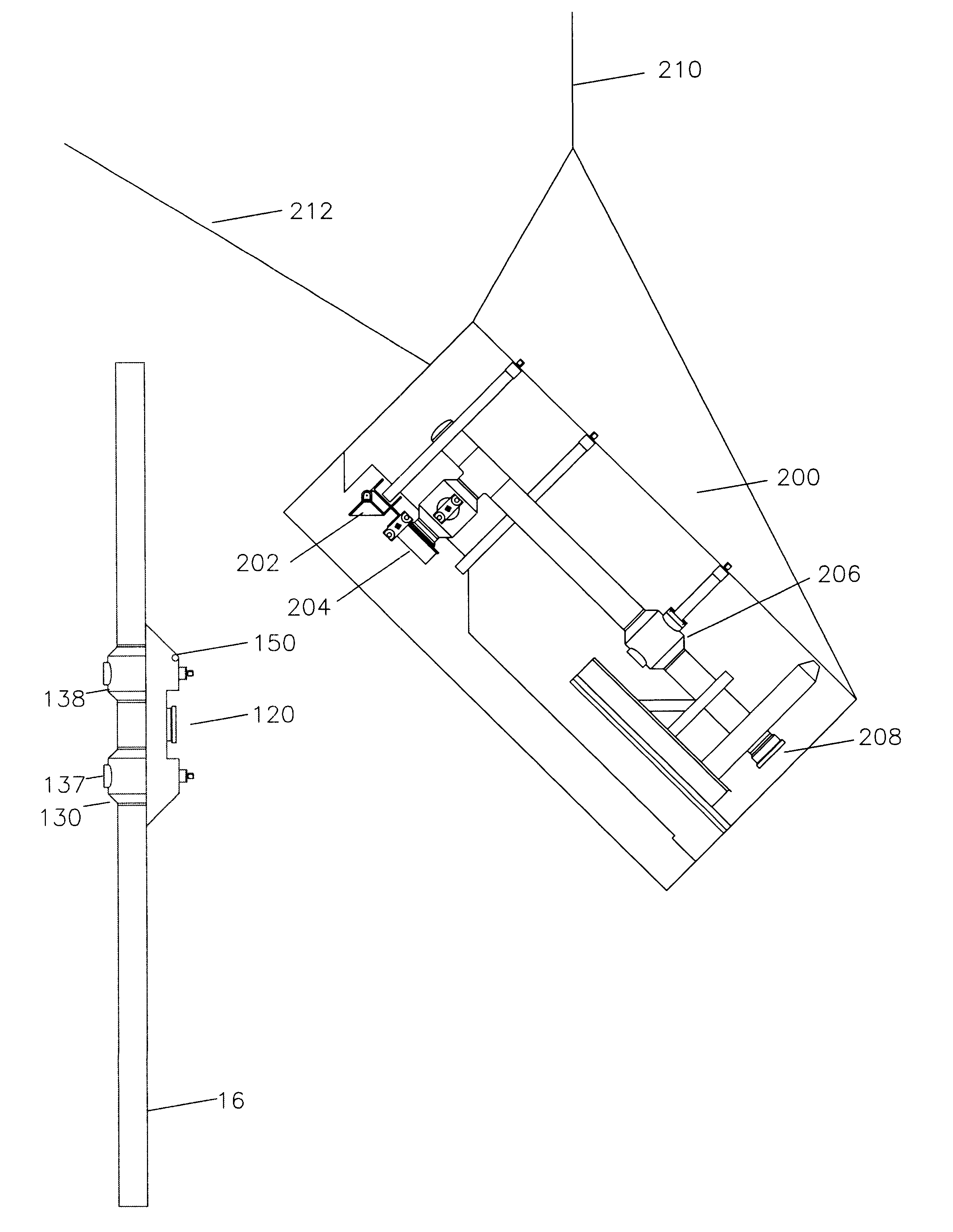 Method for attaching subsea manifold to pipeline tee