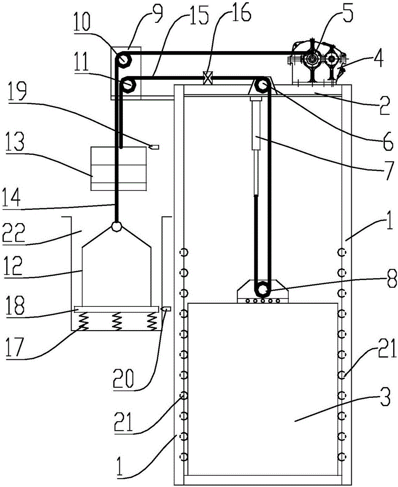 Quick opening underground flue flashboard door