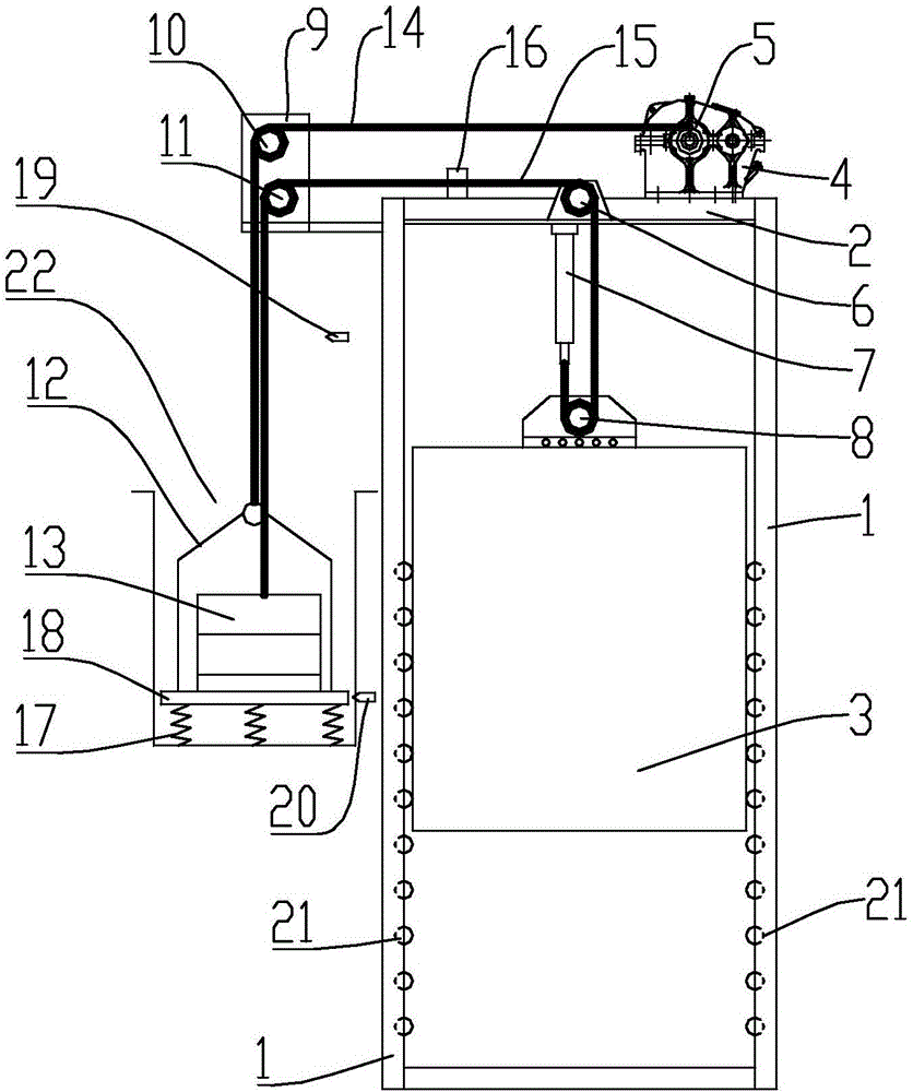 Quick opening underground flue flashboard door