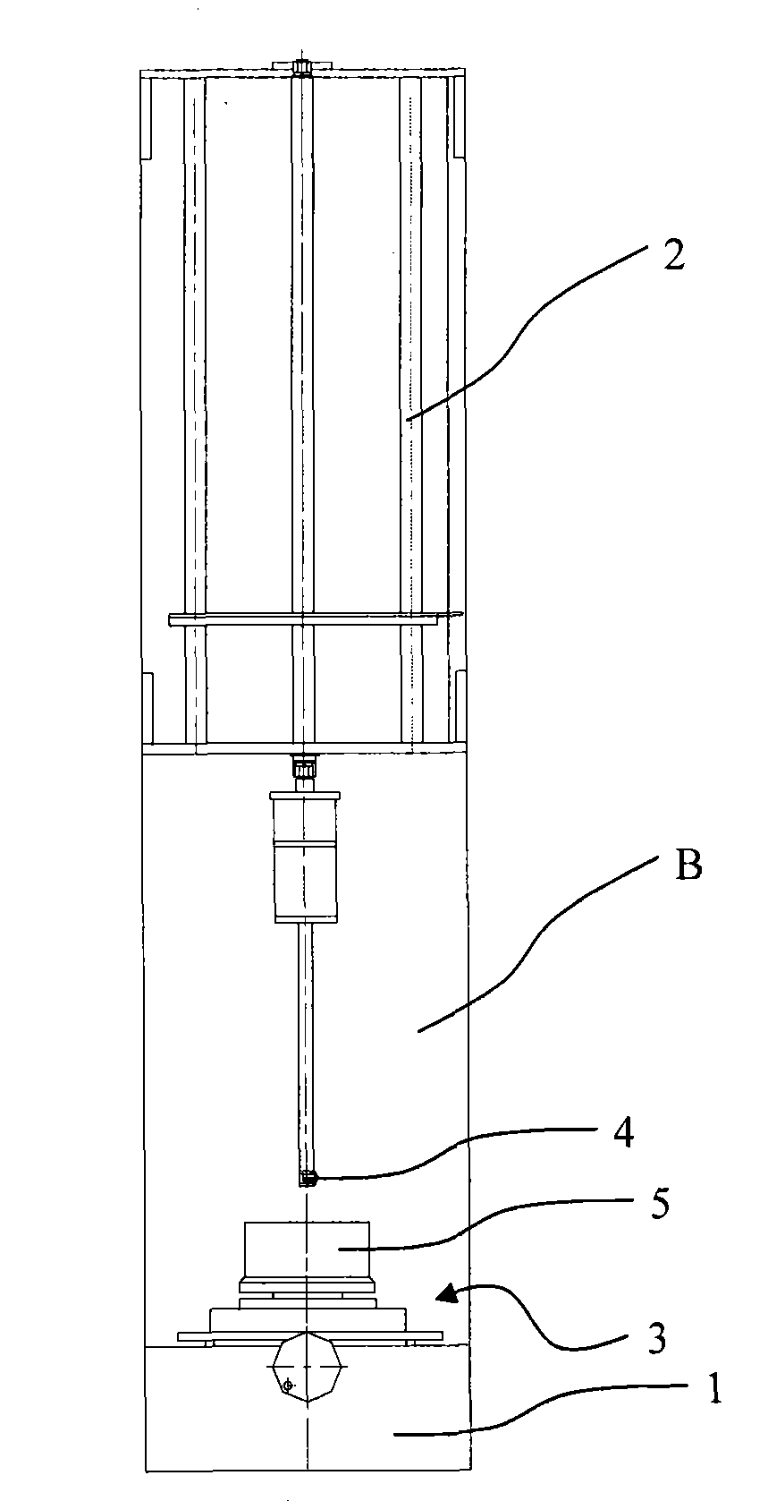 Endoscope detection apparatus used for detecting internal surface of stress cone