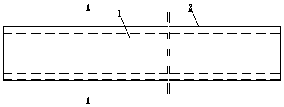 Electromagnetic shielding type tubular bus of transformer substation