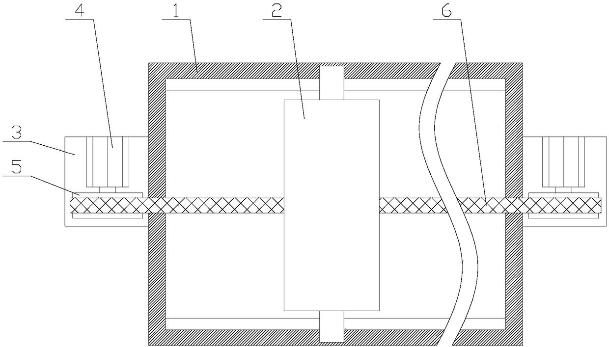 Sewage treatment device with quantitative feeding function