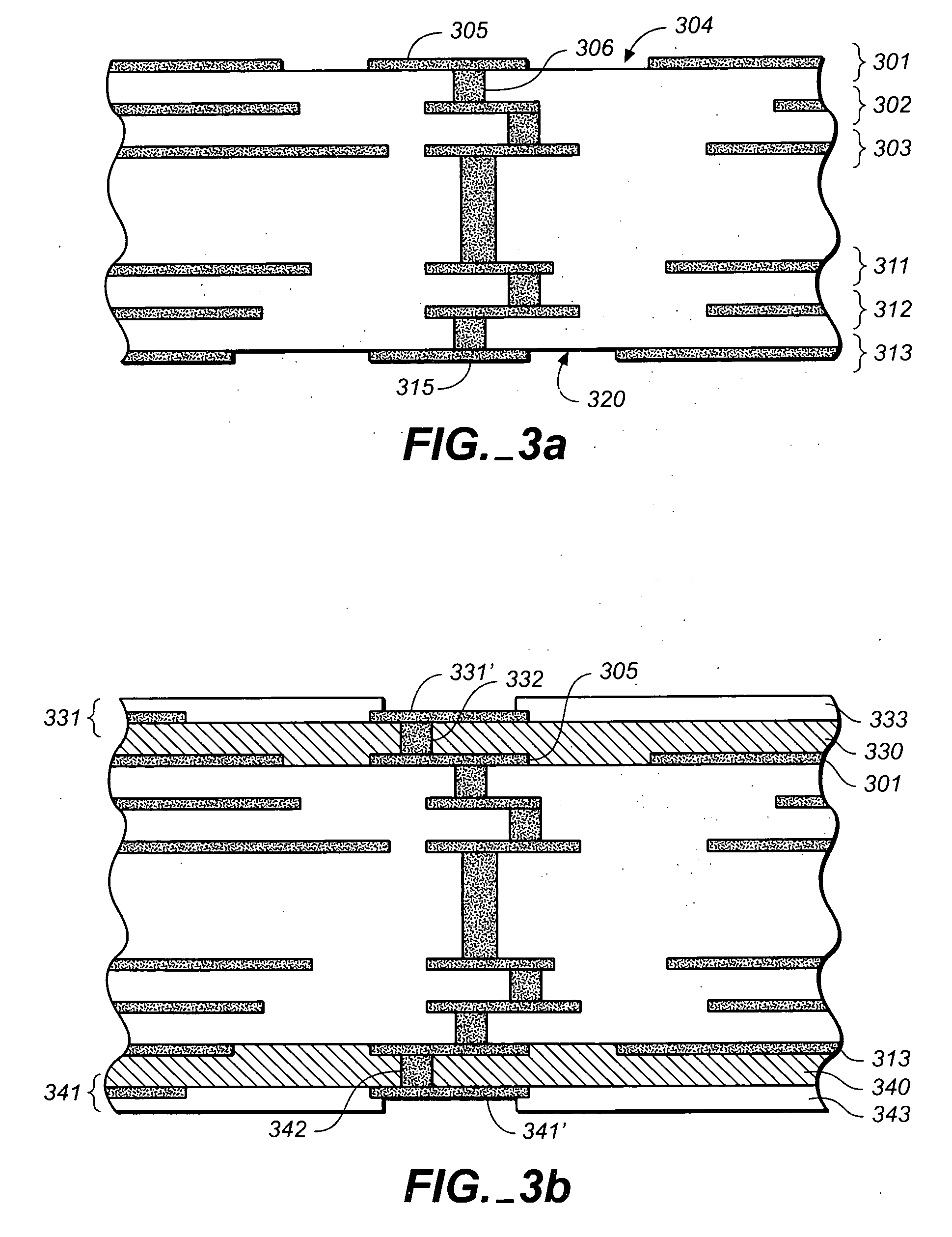 Package configuration and manufacturing method enabling the addition of decoupling capacitors to standard package designs