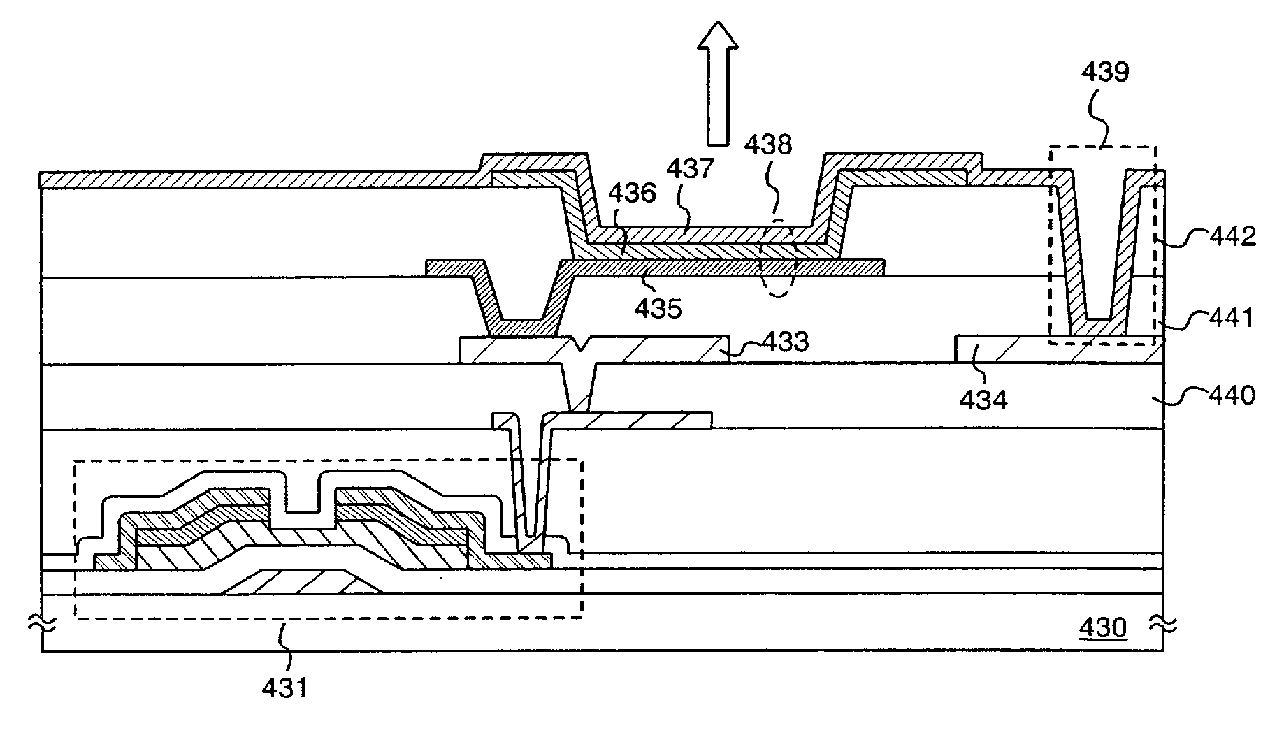 Display device and electronic apparatus