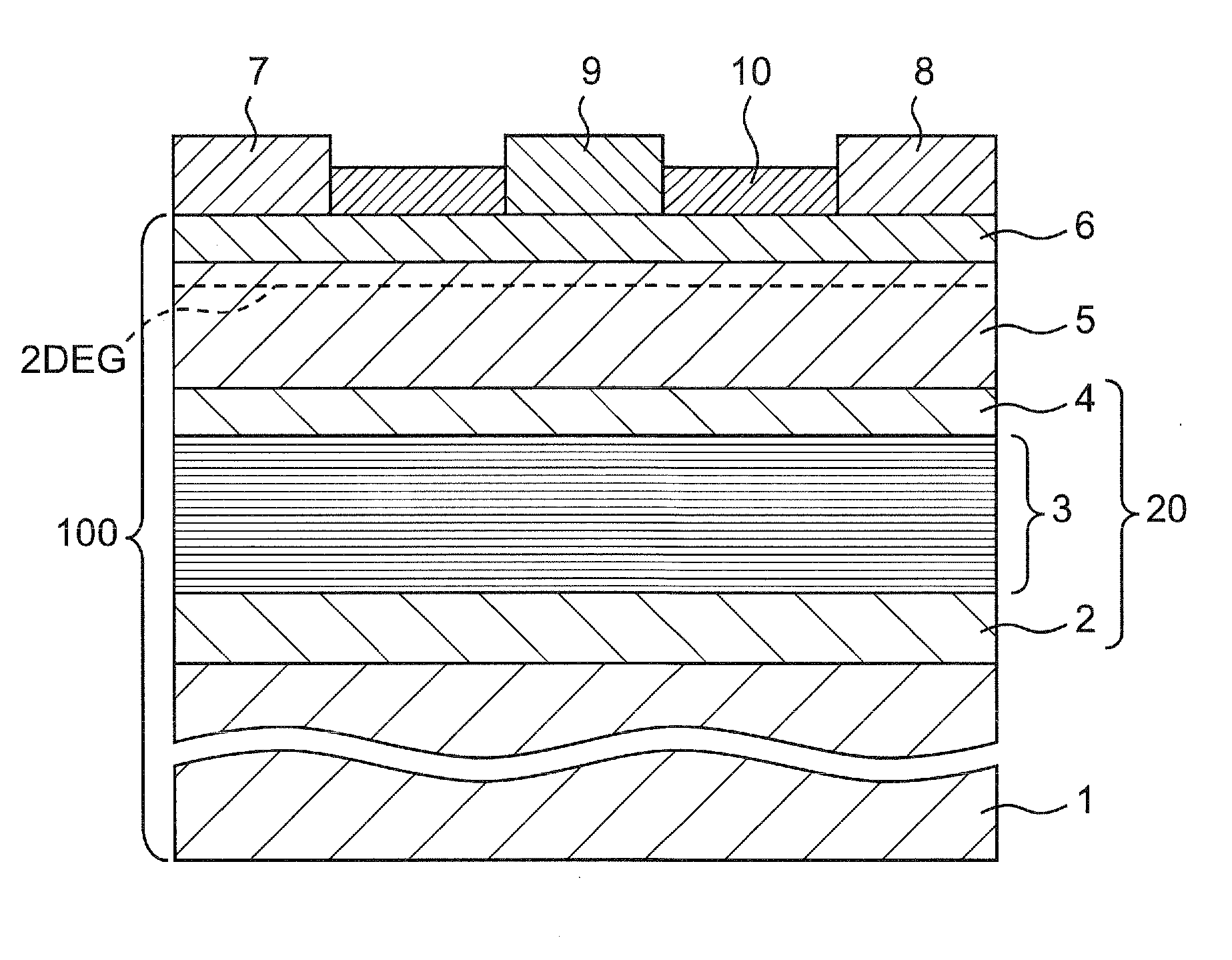 Group iii nitride semiconductor multilayer substrate and group iii nitride semiconductor field effect transistor