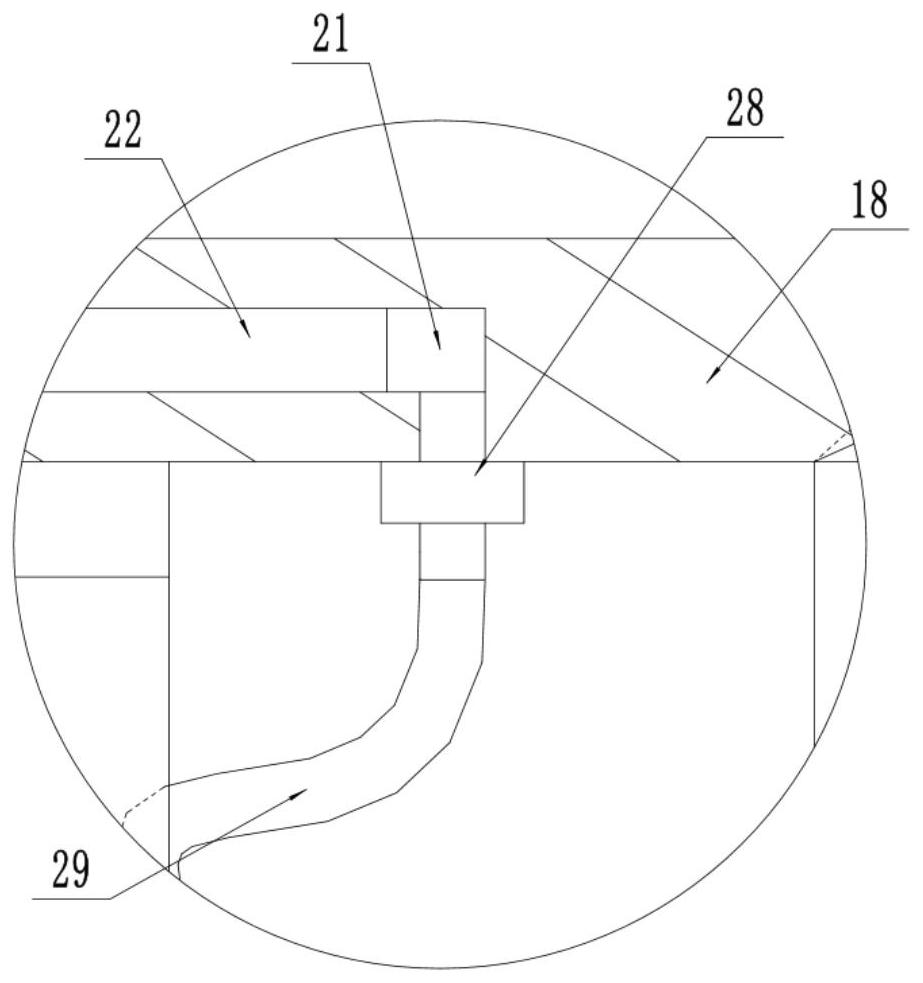 Flying dust treatment device for construction site