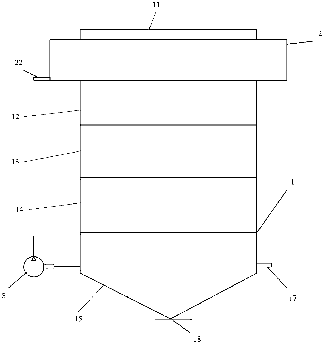 Iron-carbon micro-electrolysis sewage and wastewater treatment equipment and application method