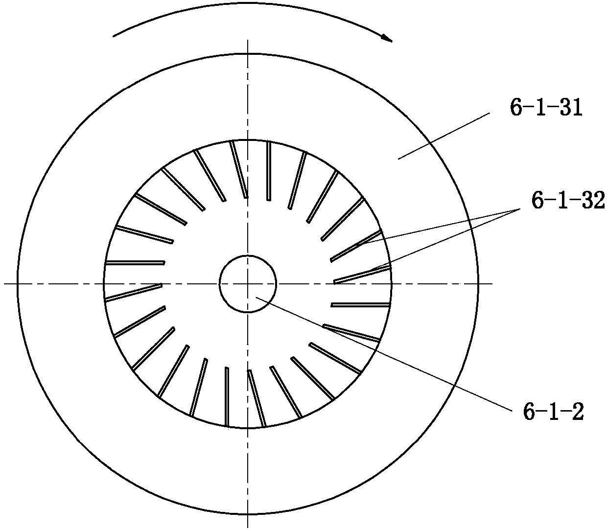 Cyclonic flash drying device