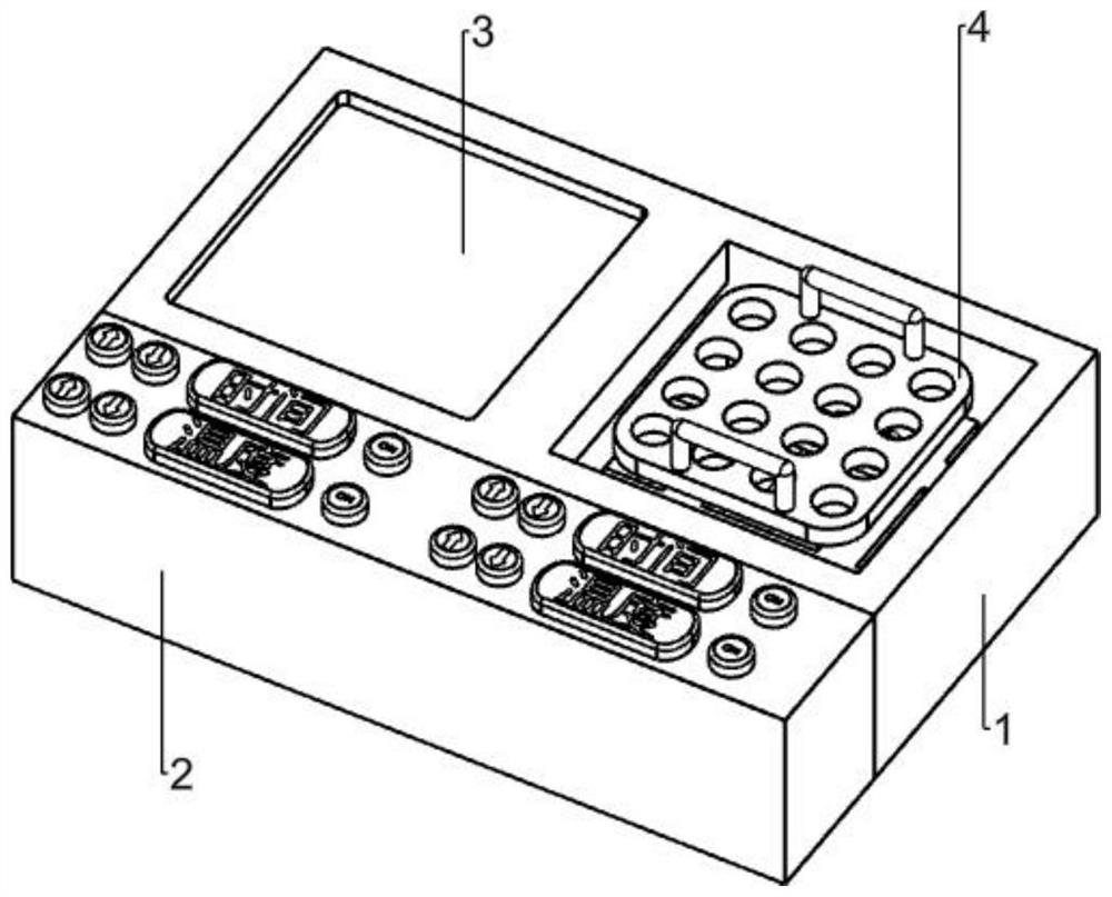 Modeling device and method for preparing multiple cerebral infarction from soft autologous blood microembolus