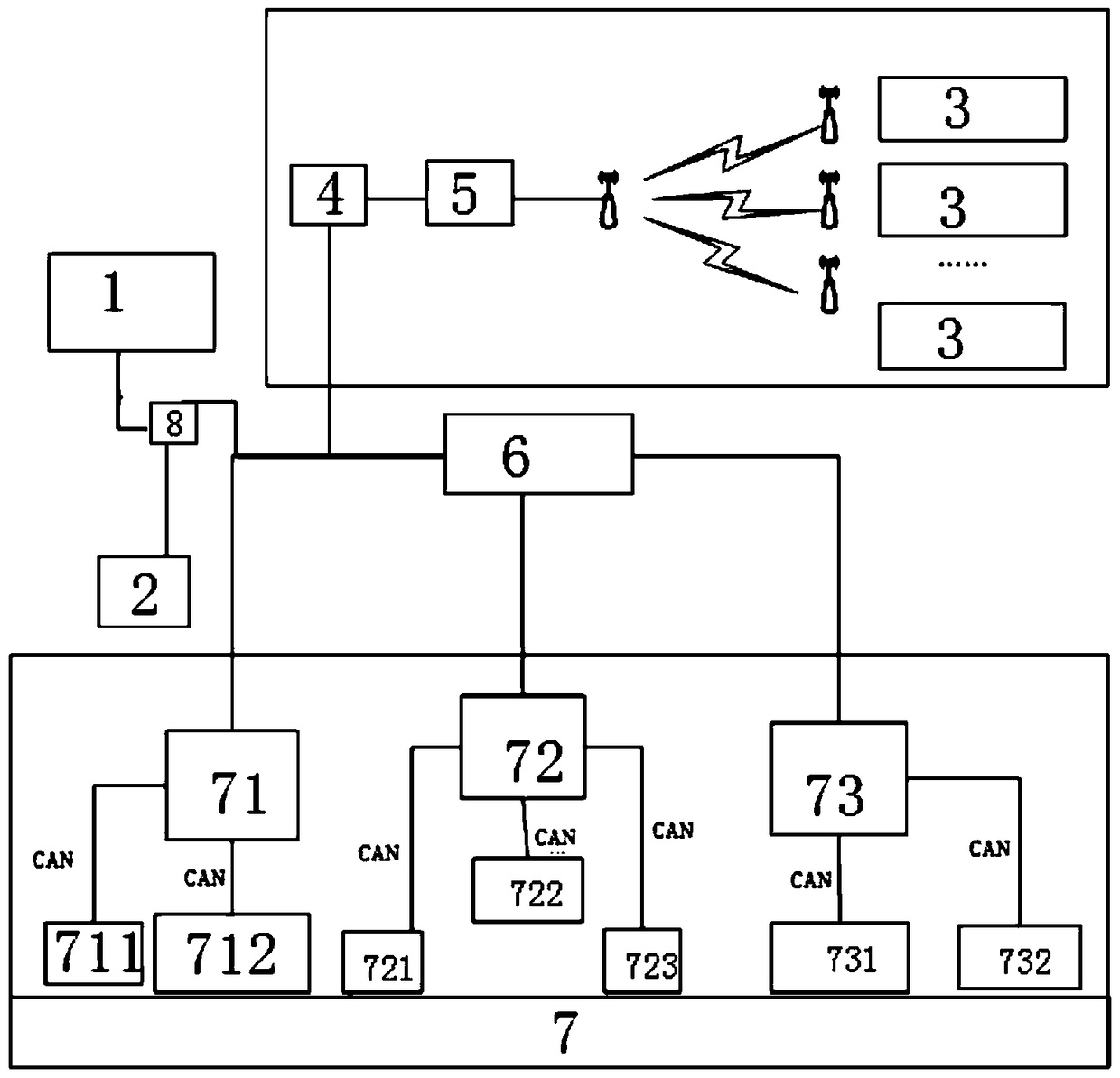 Large-scale office building intelligent electrical appliance control system and method