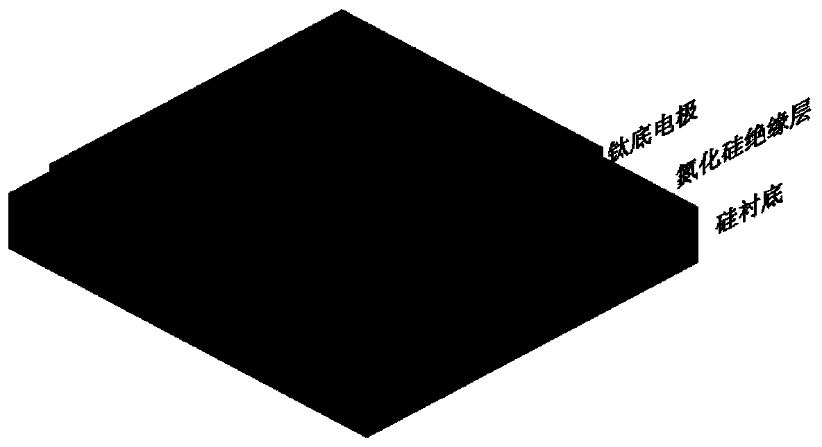 Preparation method of titanium oxide film memristor