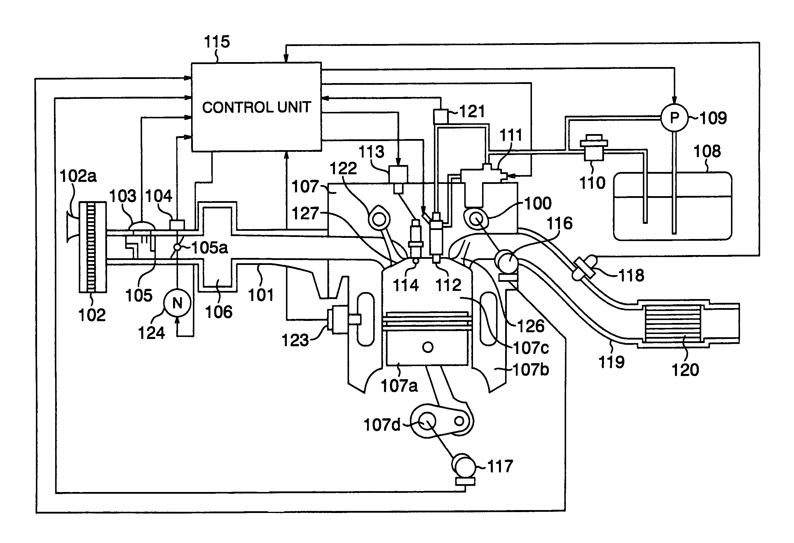 Control apparatus of internal combustion engine