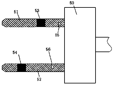 Novel dust collection device for urban public place