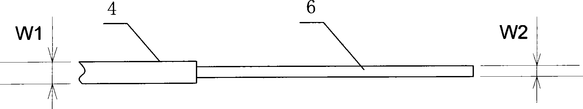 Needle bed inlaid piece and method of processing the same