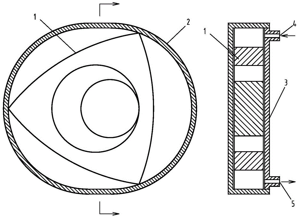 Multi-angle rotor fluid mechanism and engine using the same