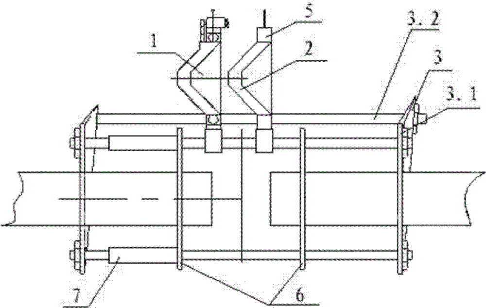 A kind of hot-melt welding device and hot-melt welding method for plastic thin-walled pipe cone mouth