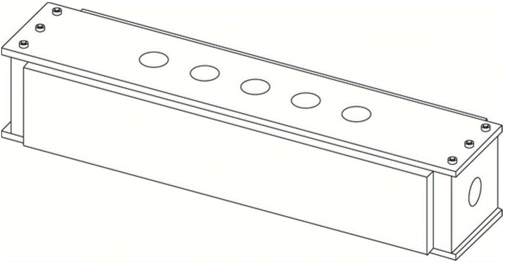 Rock coarse fracture seepage simulation model and making method