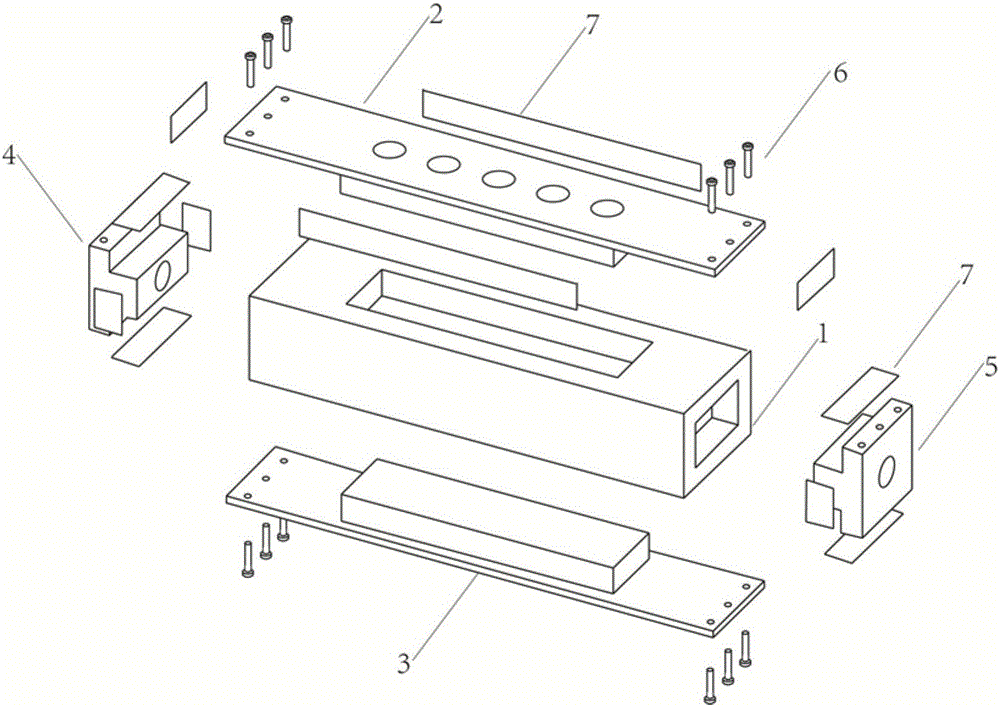 Rock coarse fracture seepage simulation model and making method