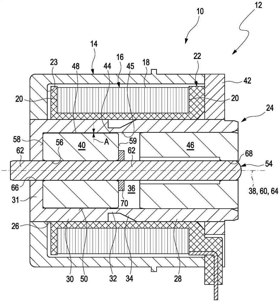 Actuator for hydraulic valve and hydraulic valve