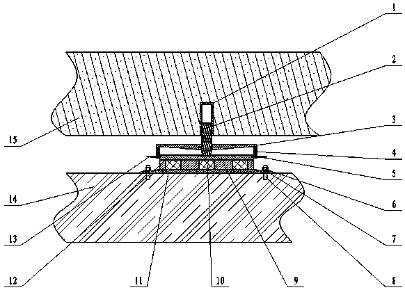 Polymer composite floating slab track bed vibration isolator easy to replace