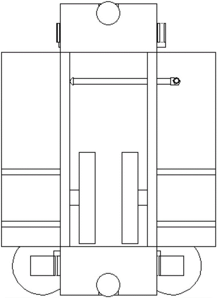 Staircase handrail cleaning device