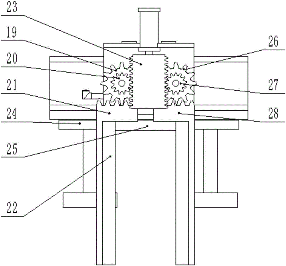 Staircase handrail cleaning device