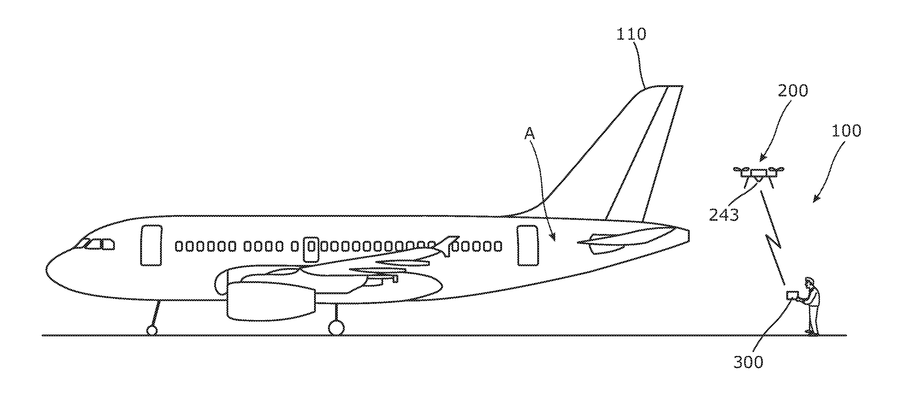 System and method for locating impacts on an external surface