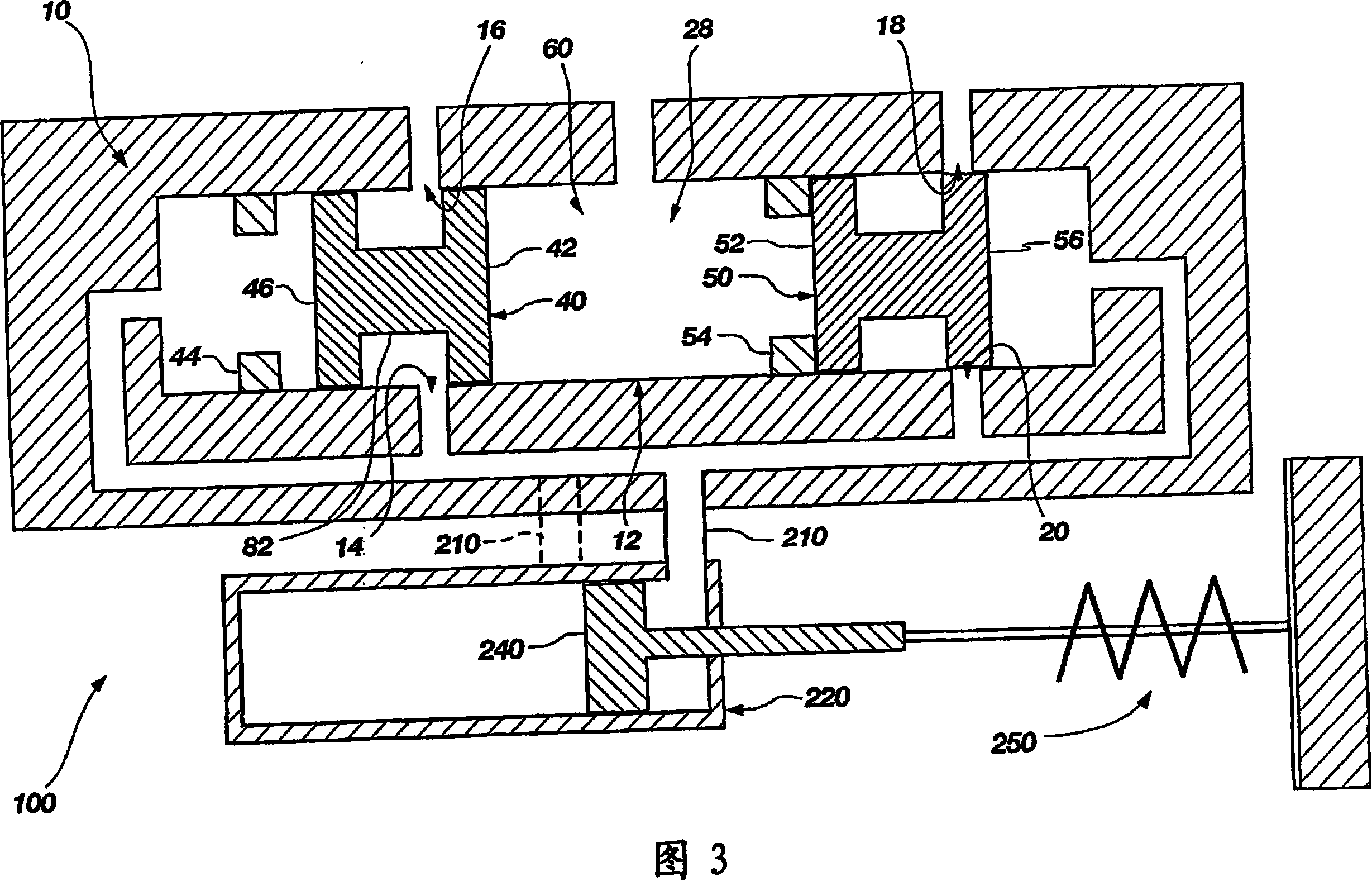 Pressure control valve having intrinsic feedback system