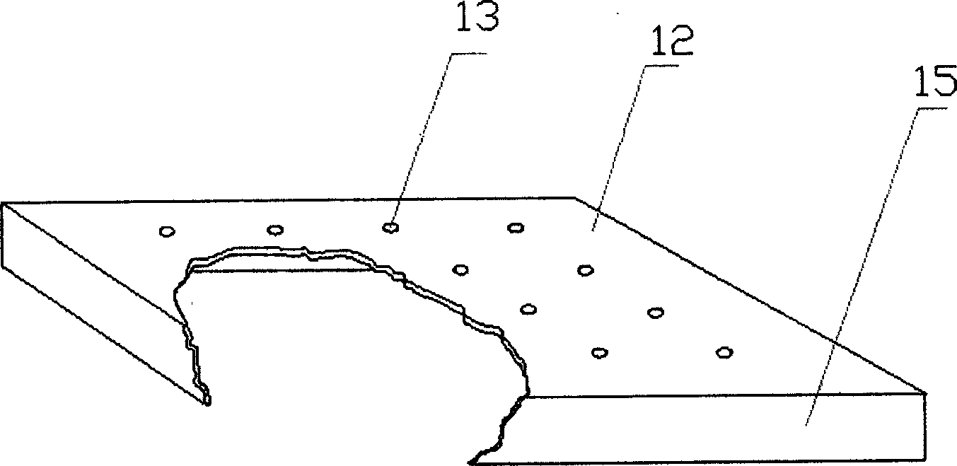 Belljar type grid distribution device for ceramic forming press and its distribution method using the distribution device