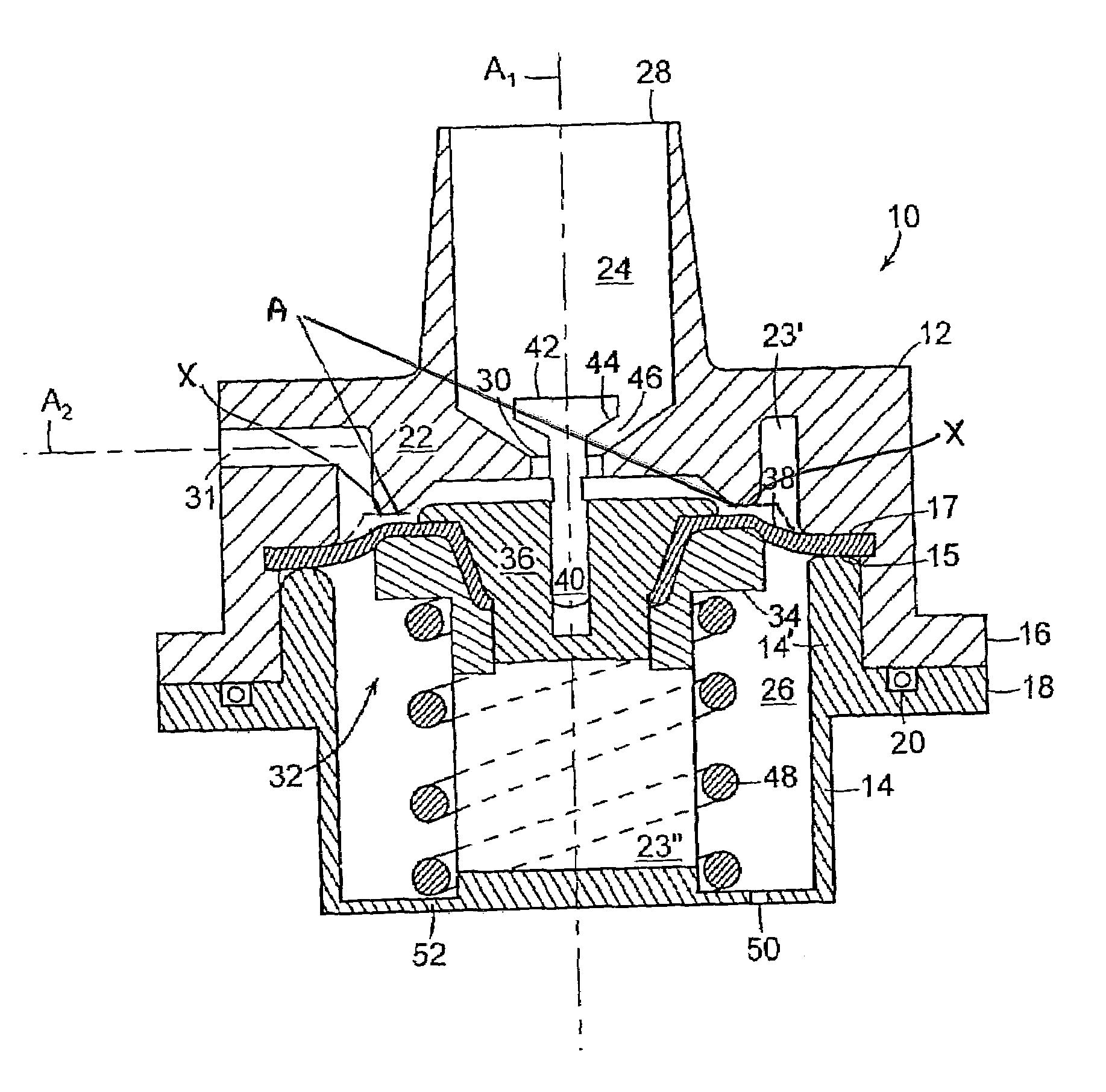 Constant flow valve