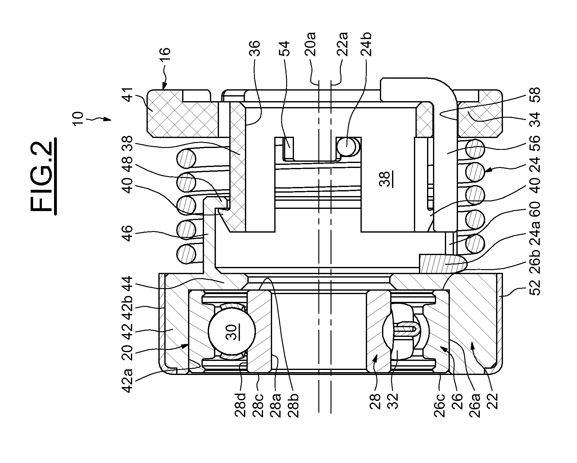 Wear compensation device for a gear set with temporary angular pre-indexing, and associated mounting method