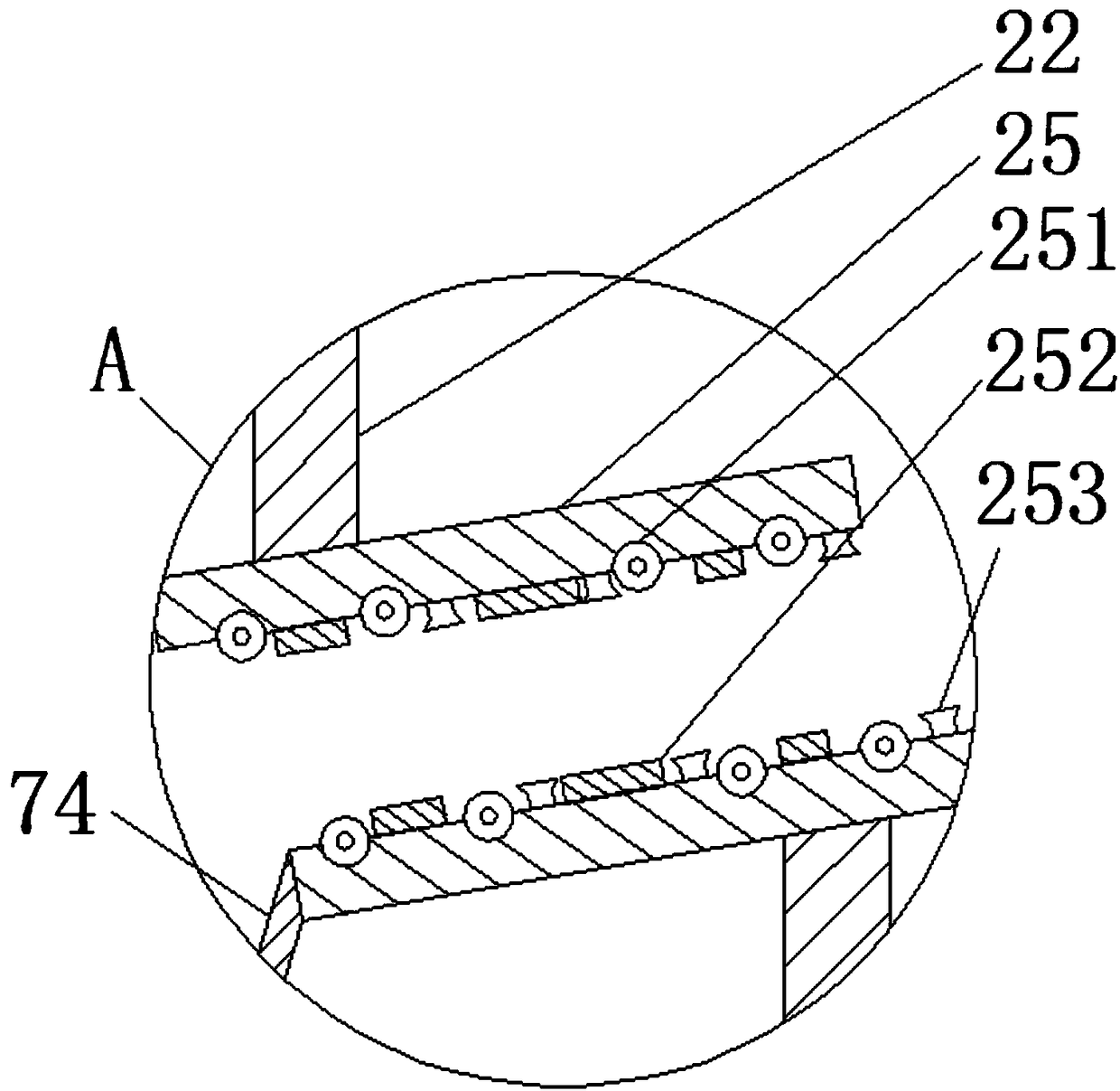 Novel automatic disinfection device for medical bedding