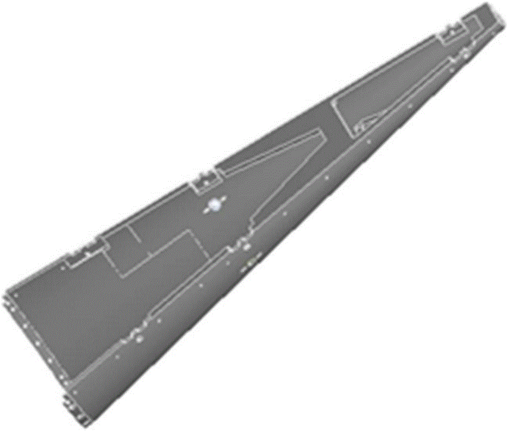 Two-stage distributed combined dynamic vibration absorber vibration reduction method aiming at thin-wall part multi-mode time-varying cutting vibration control