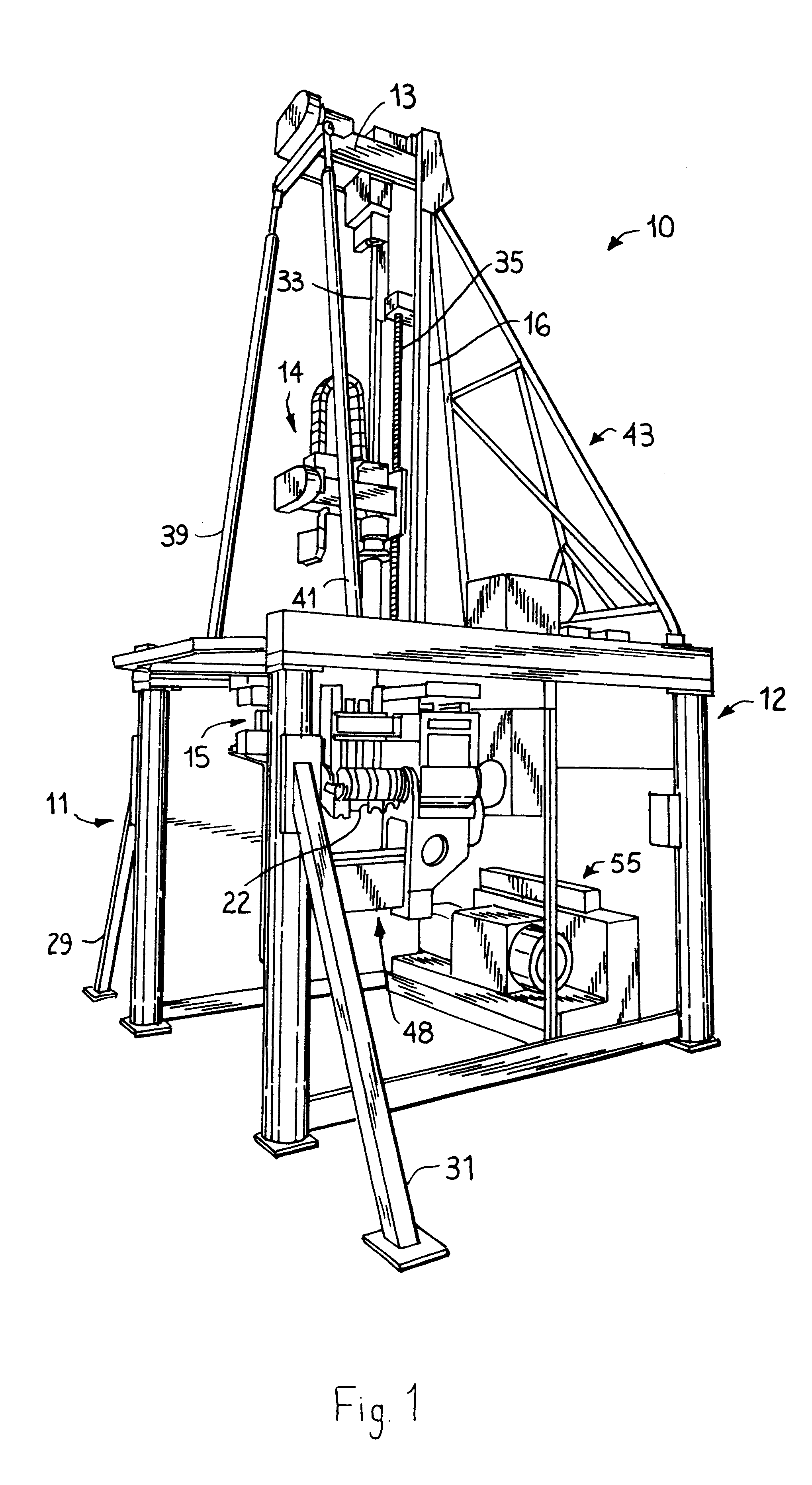 Vertically oriented apparatus for bending tubing, and method of using same