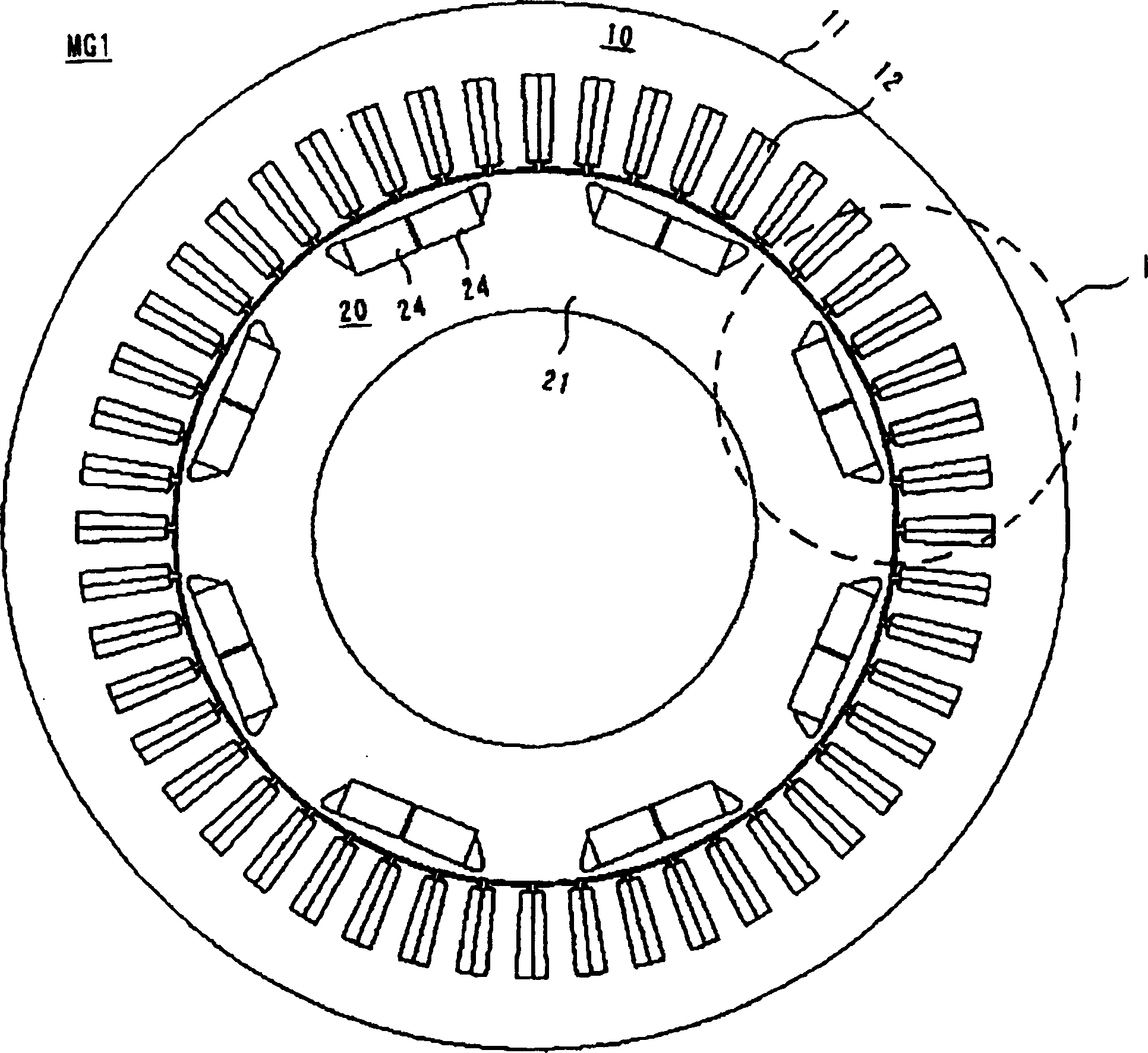 Permanent magnet type rotating electrical machine