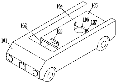 Cleaning device with changeable diameter for roads used for construction of municipal engineering bridges