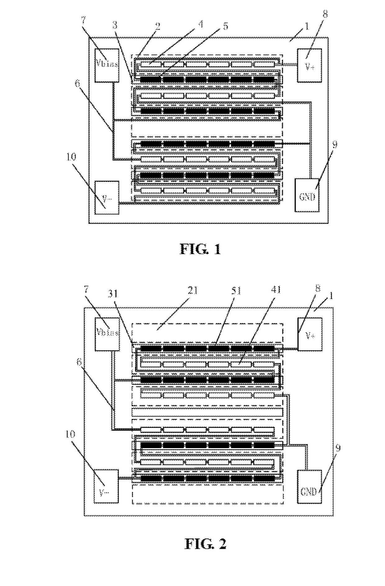 Single-chip high-magnetic-field x-axis linear magnetoresistive sensor with calibration and initialization coil