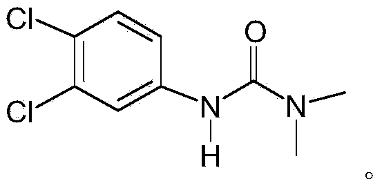 Method for preparing diuron