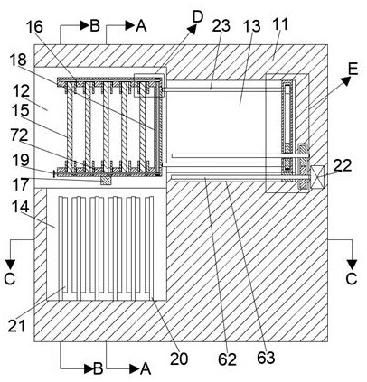 Circuit board mounting hole punching device with dust removal function