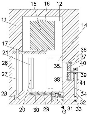 Circuit board mounting hole punching device with dust removal function