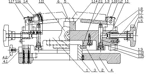 A test plate welding tool