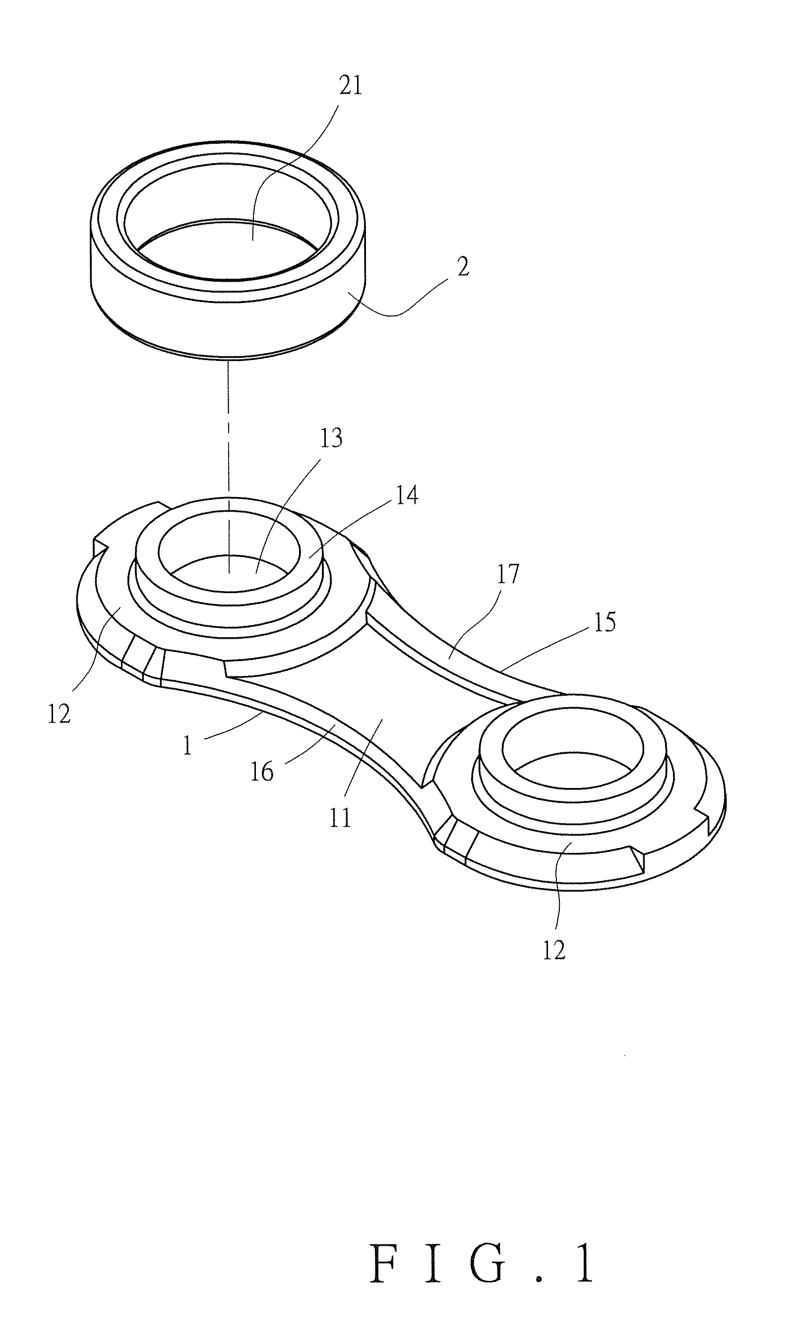 Chain plate structure