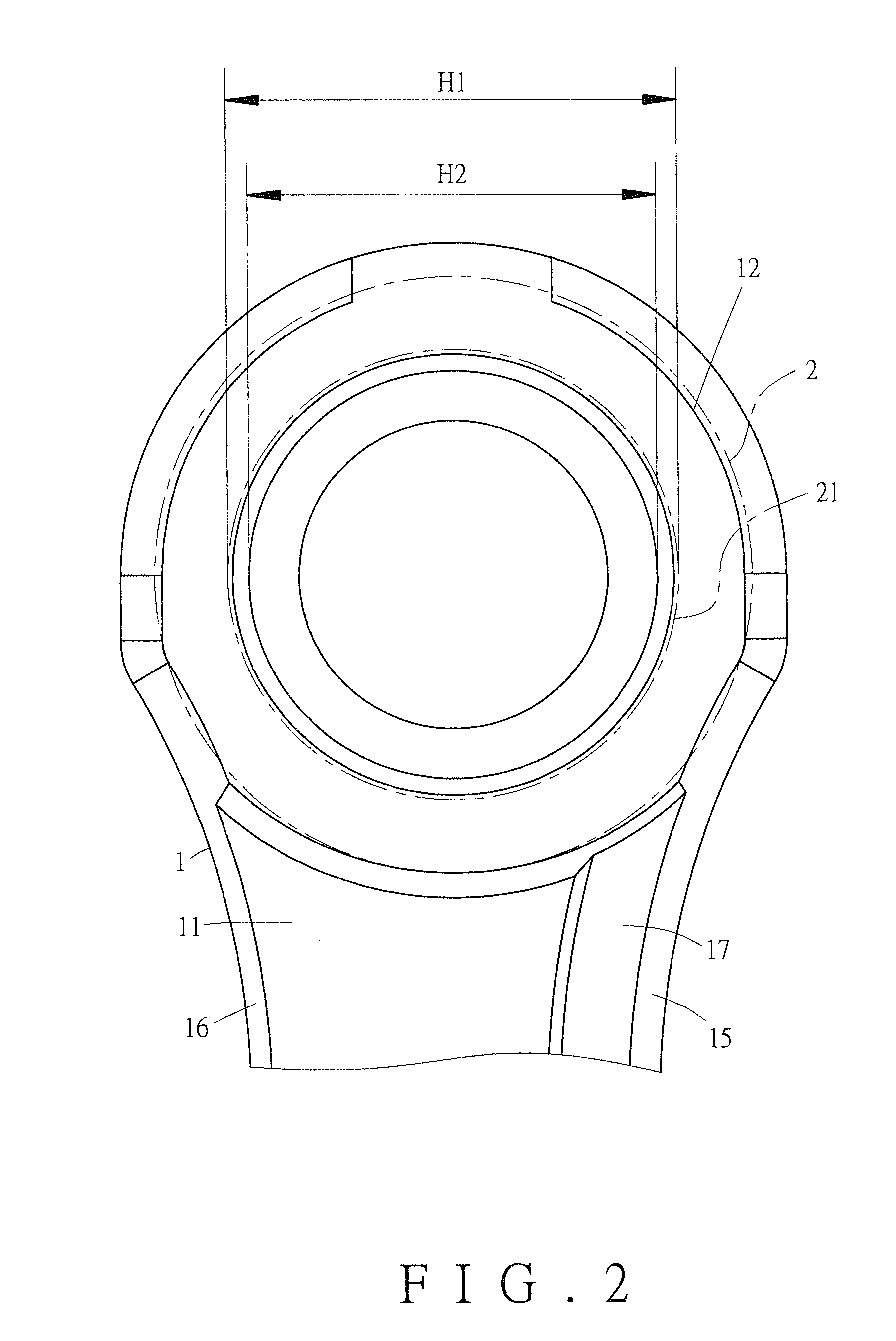 Chain plate structure