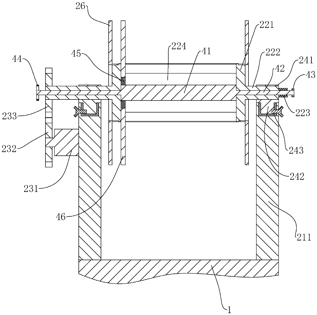 Cable winding device for power distribution engineering