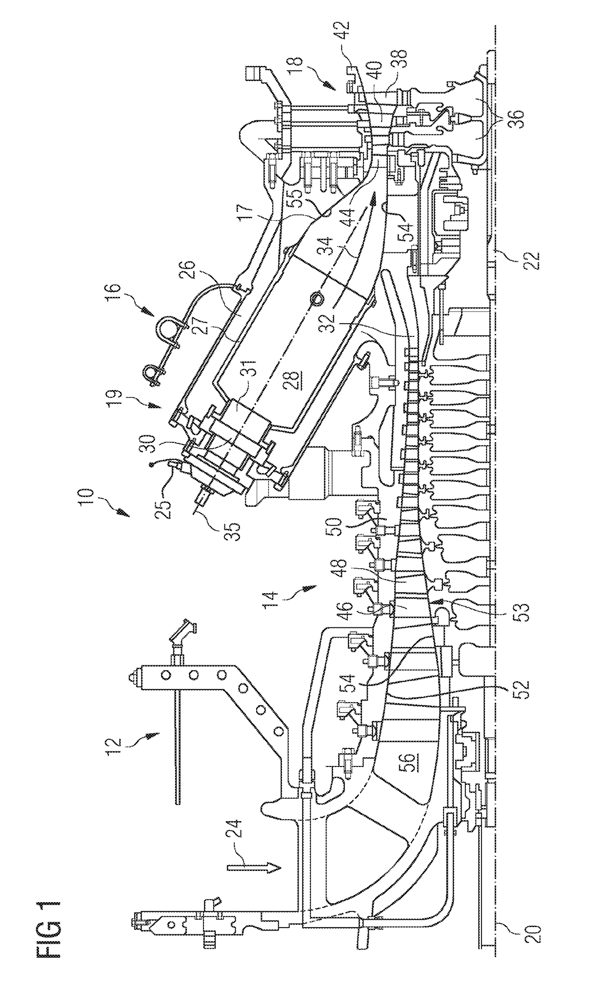 Burner for a gas turbine