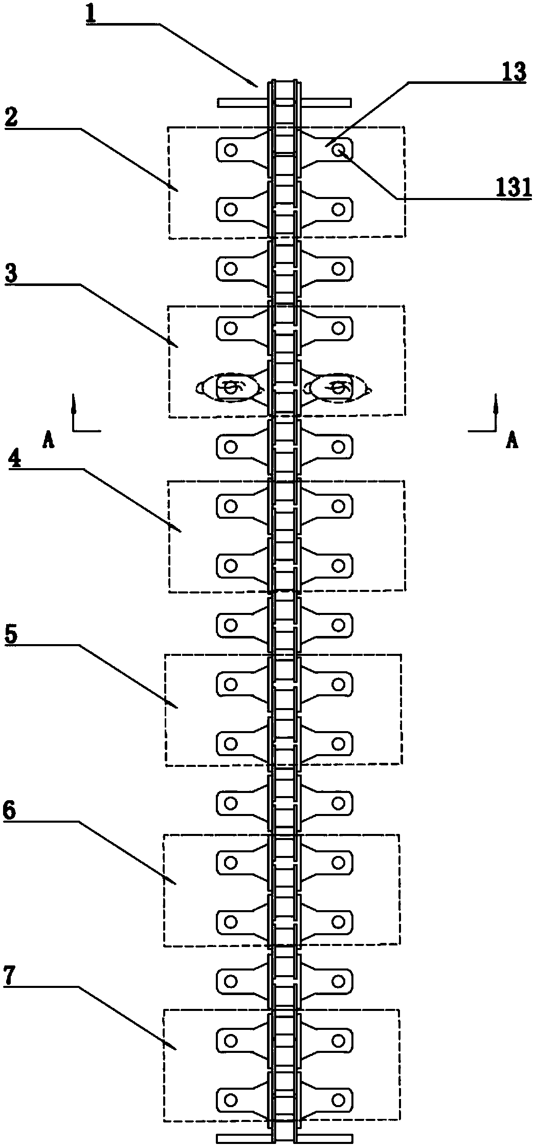 Semi-automatic processing system and method for pre-treating roast ducks