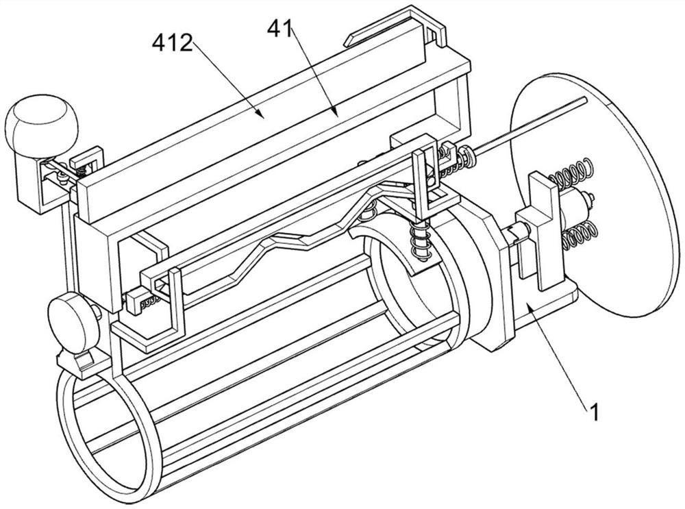 Medical rehabilitation device for disinfecting and applying medicine to human upper limbs and suitable for burn department