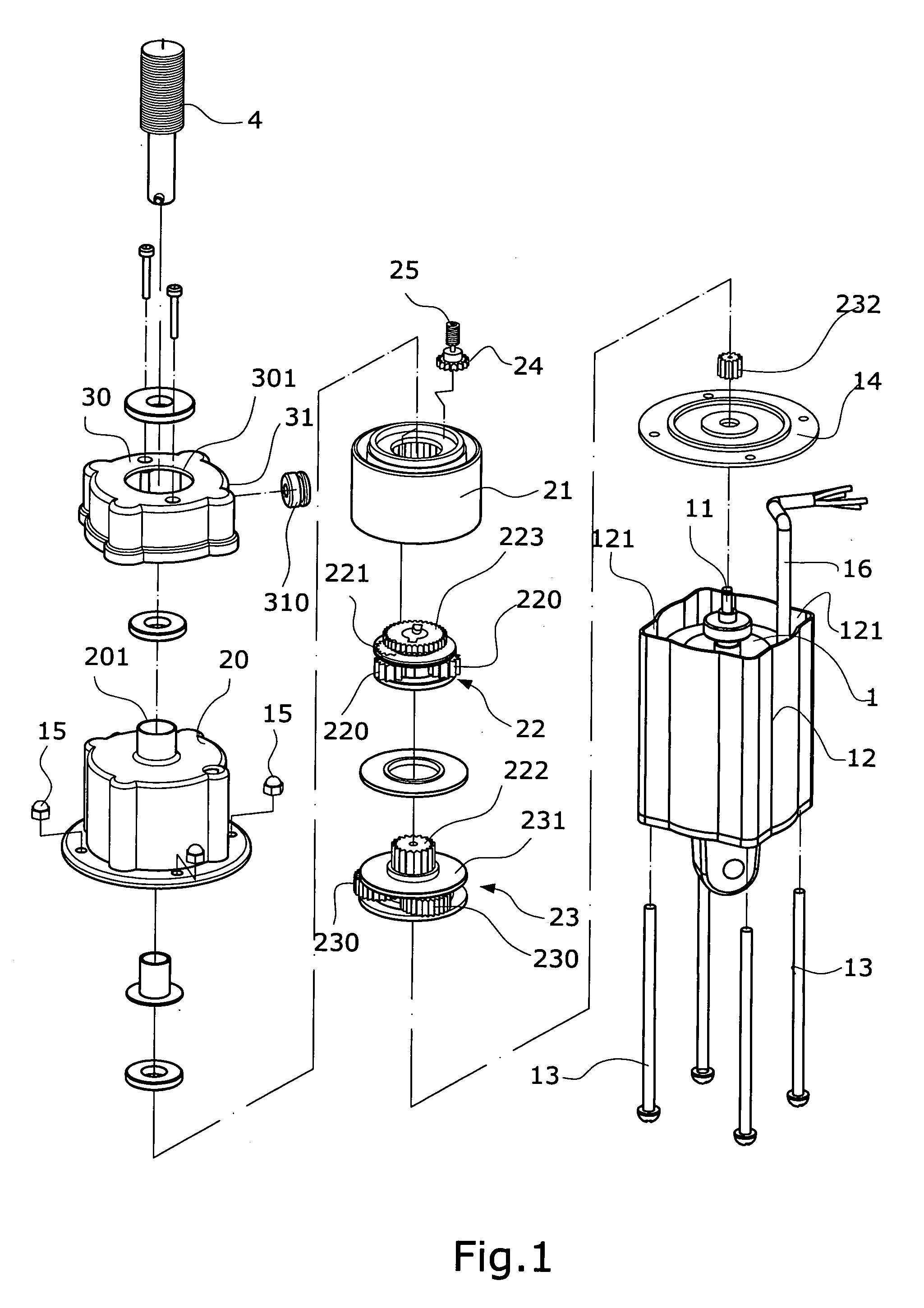 Device of an improvement on the structure of linear actuator