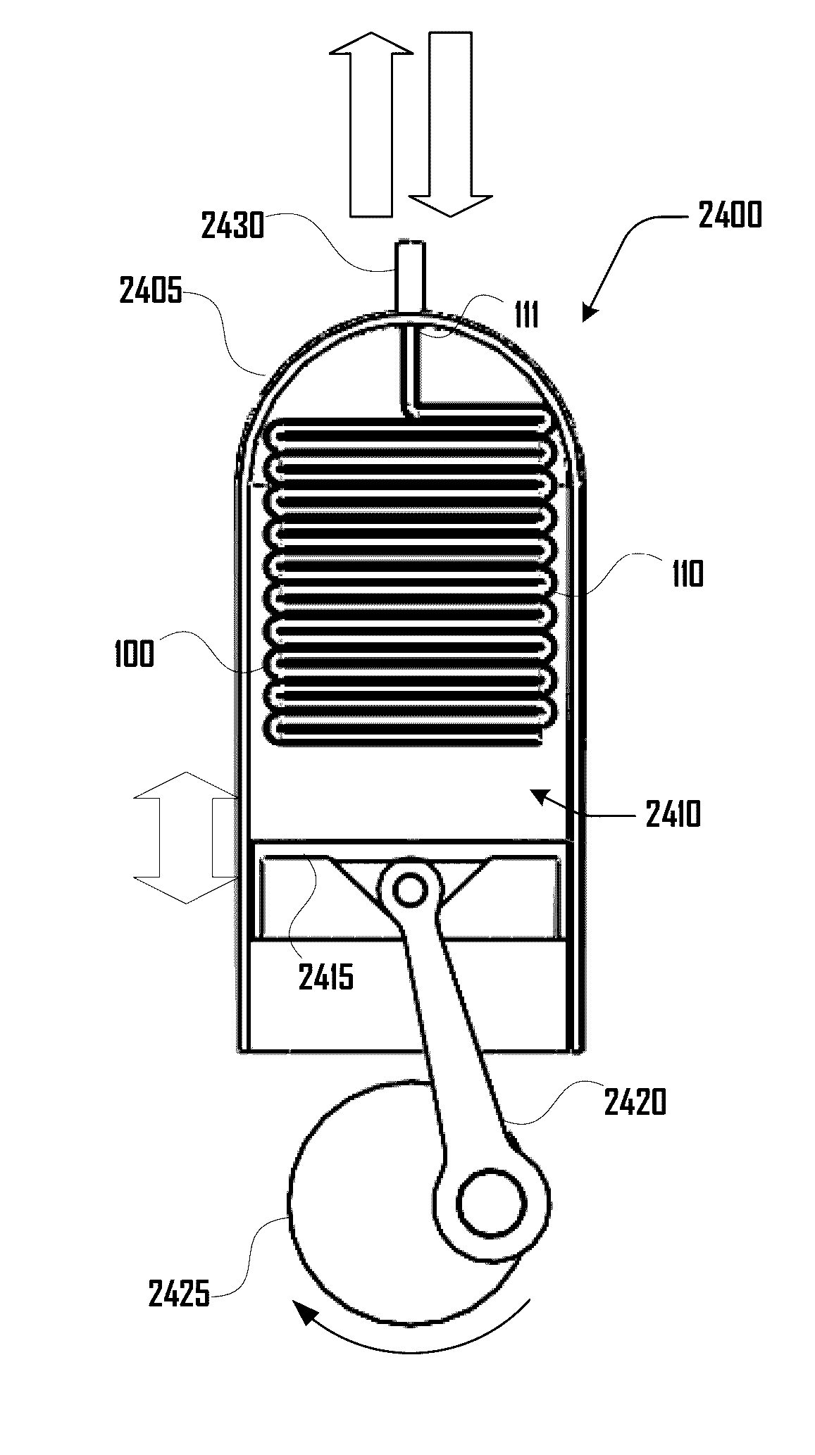 Near-isothermal compressor/expander